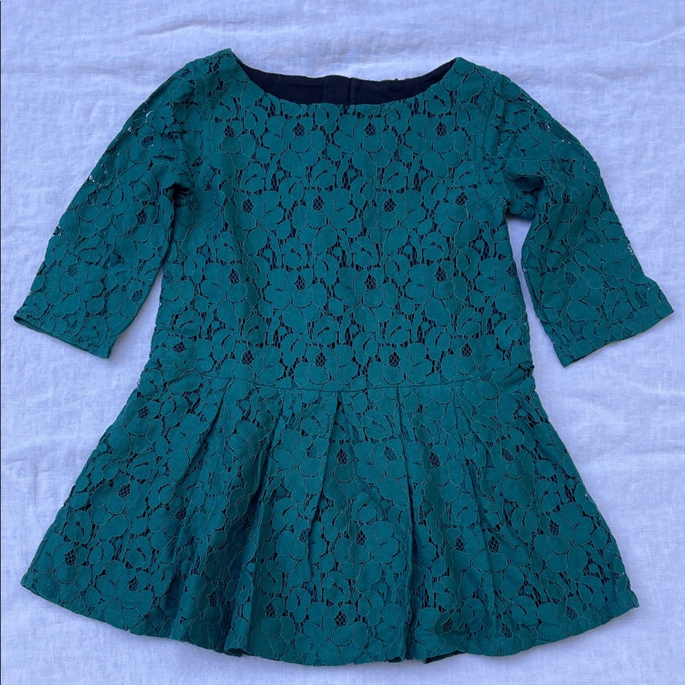 Tea Collection Lace Holiday Dress